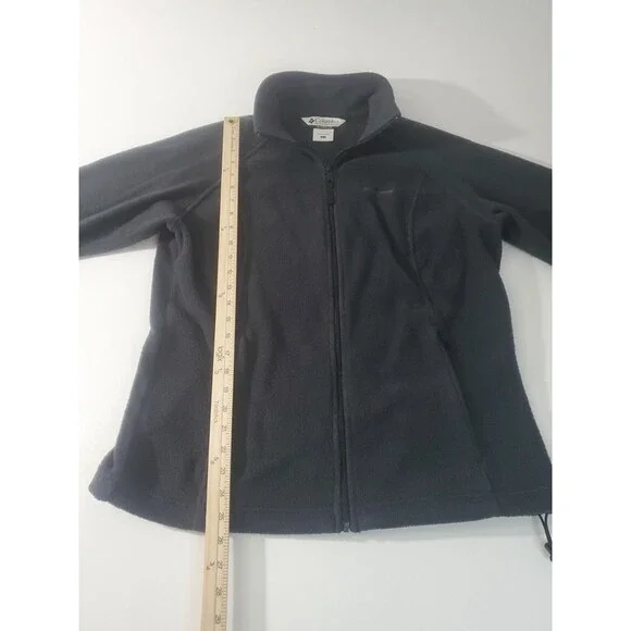 Columbia Sportswear Women's Long Sleeve Zip Up Sweater Jacket, Black, Large - Picture 6 of 8